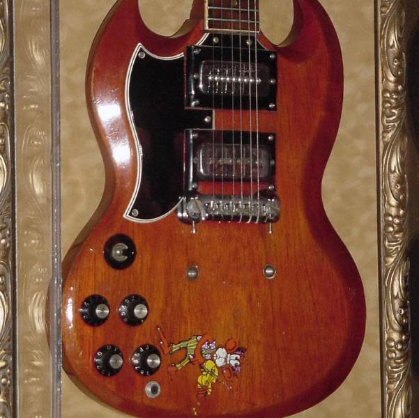 Tony Iommi Custom Monkey Sticker Decal