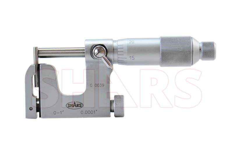 Shars 0-1" Mechanical Multi Anvil Micrometer Ratchet Stop Thimble P}