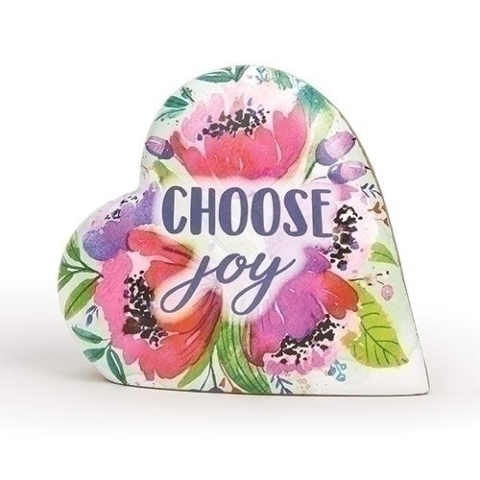 Choose Joy 3.5" Heart Love Notes Musical by Roman