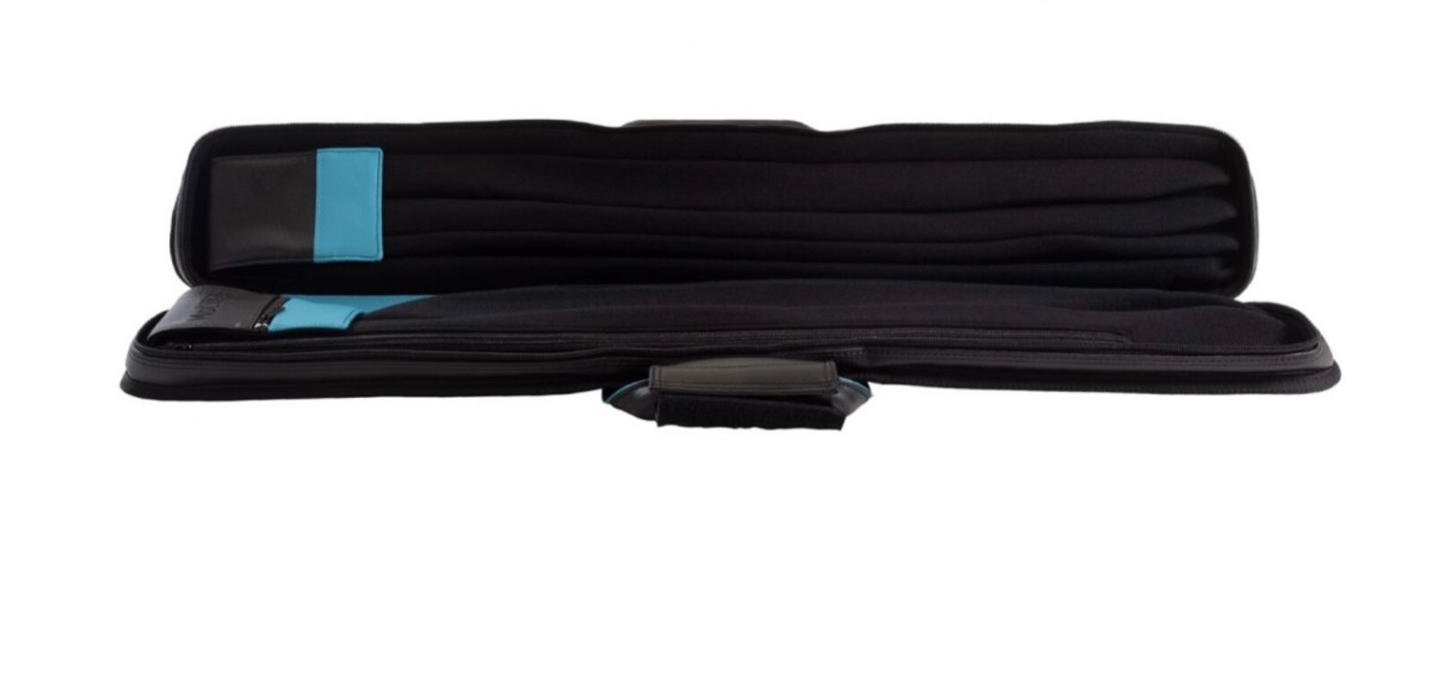 MOLINARI CUE CASE SOFT 2x4 BLACK / BLUE
