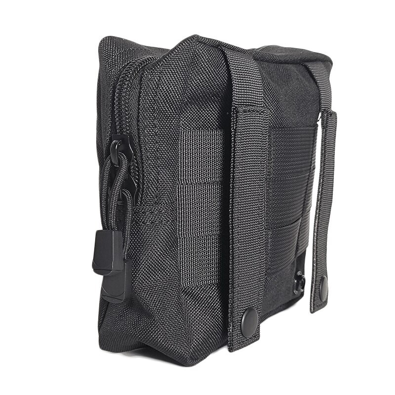 LOKI-360 TACTICAL BLACK MOLLE POUCH. EDC-MULTI PURPOSE-ADMIN. FREE SHIPPING.