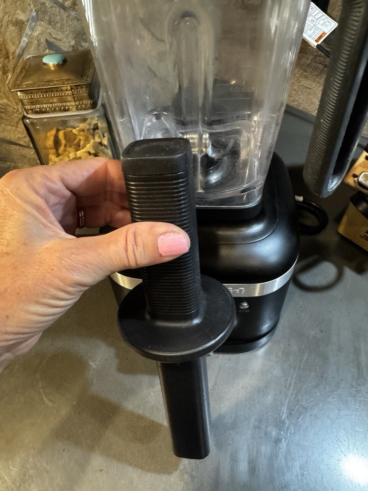 KitchenAid K400 Blender – Matte Black– No Extra Accessories