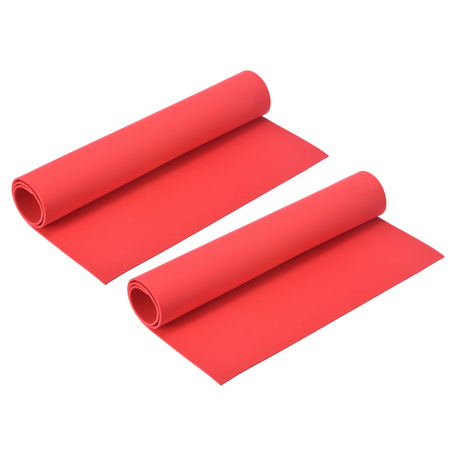 Foam Sheets Crafts 19x12 Inch 1mm EVA Craft Foam Paper Sheets Dark Red 2 Sheets