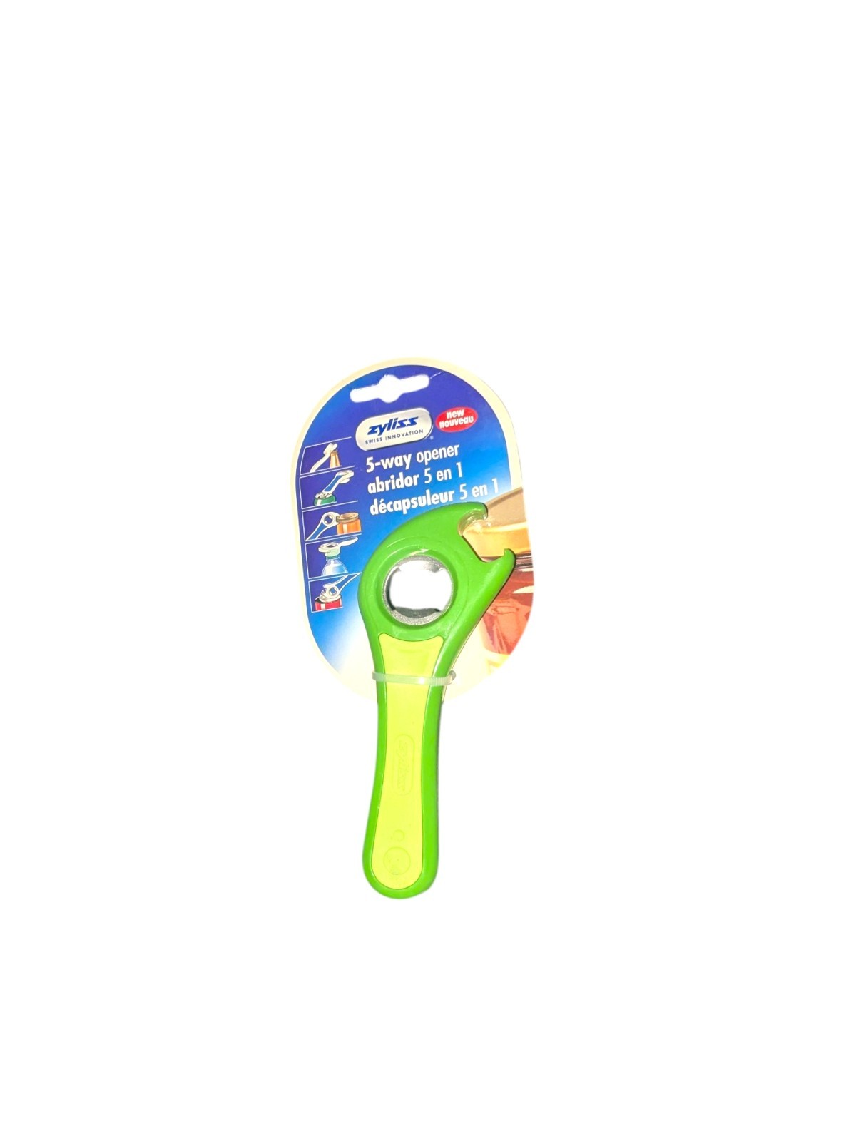 Zyliss 5 in 1 All Purpose Jar Bottle Opener