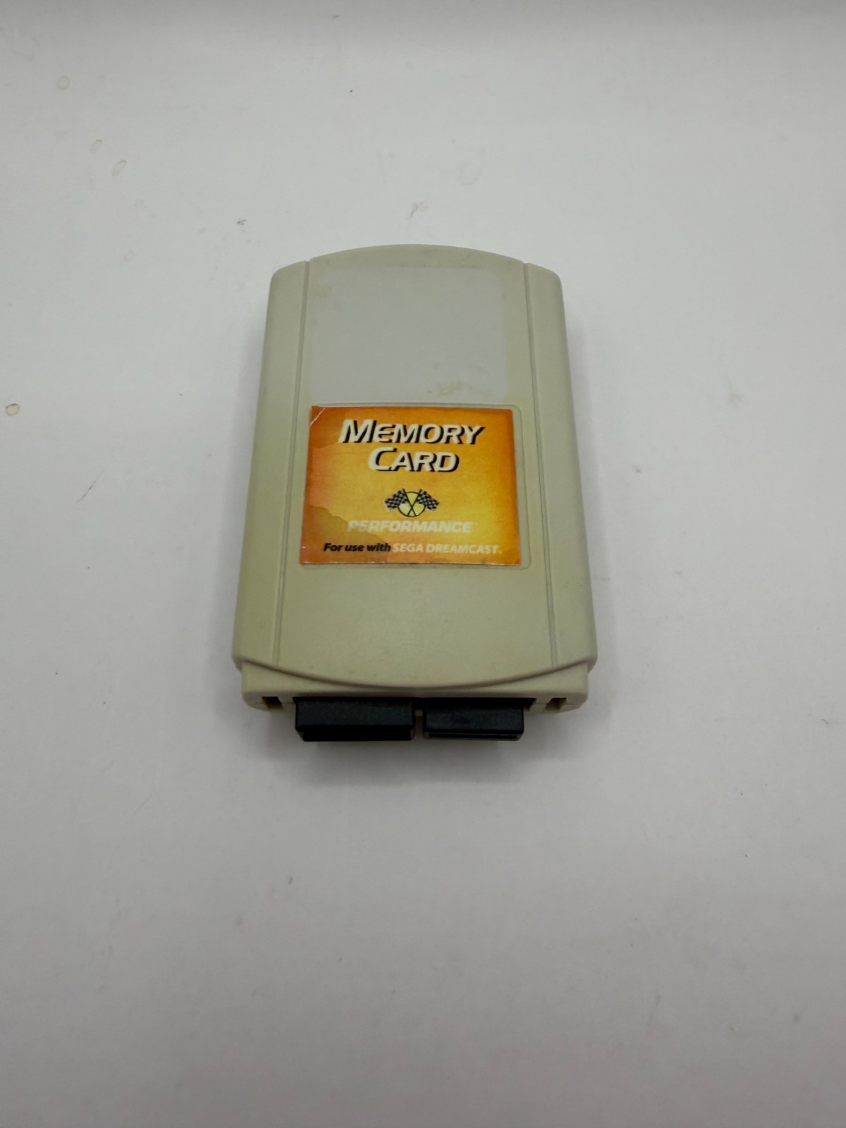 Performance Sega Dreamcast Memory Card, White Controller Attachment, 33-19276