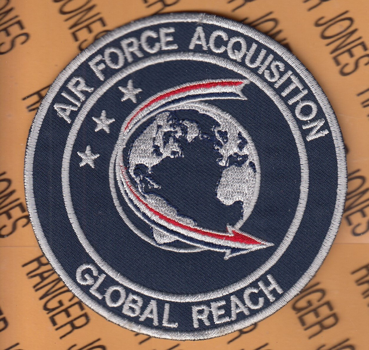 USAF Air Force Acquistion Command Global Reach 3.75" patch c/e