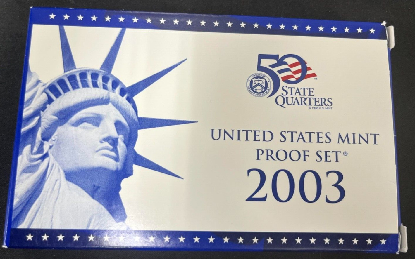 2003 Clad Proof Set U.S. Mint Original Government Packaging with COA