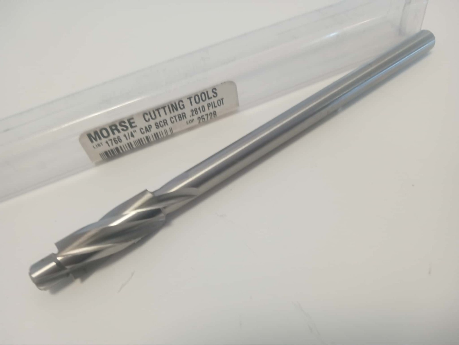MORSE CUTTING TOOLS 25728 1766 1/4″ CAP SCR 1/32 OS OAL-5-5/8" DC-0.412" LCF-1"