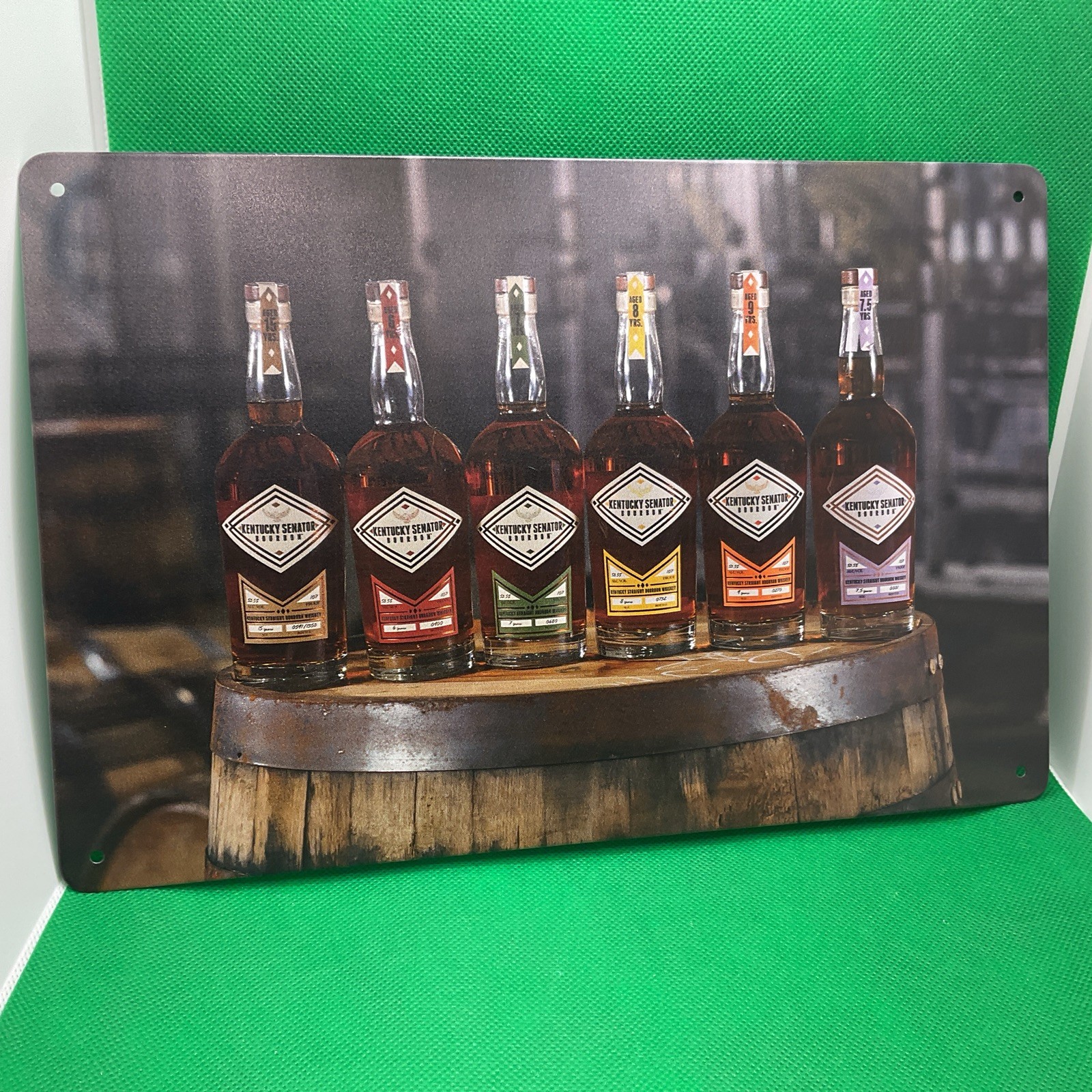 Kentucky Senator Bourbon- Metal Sign for Bar/Man Cave/Garage/Game Room/Office