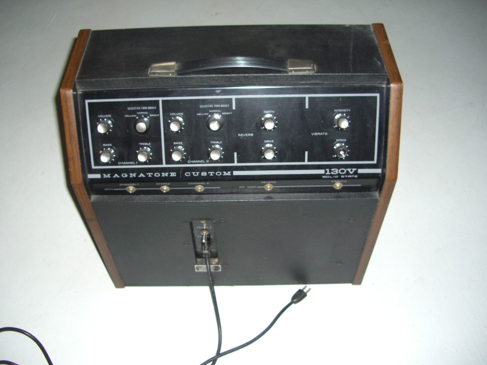 Magnatone Custom 130V Amplifier RARE Solid State Amplifier By Estey