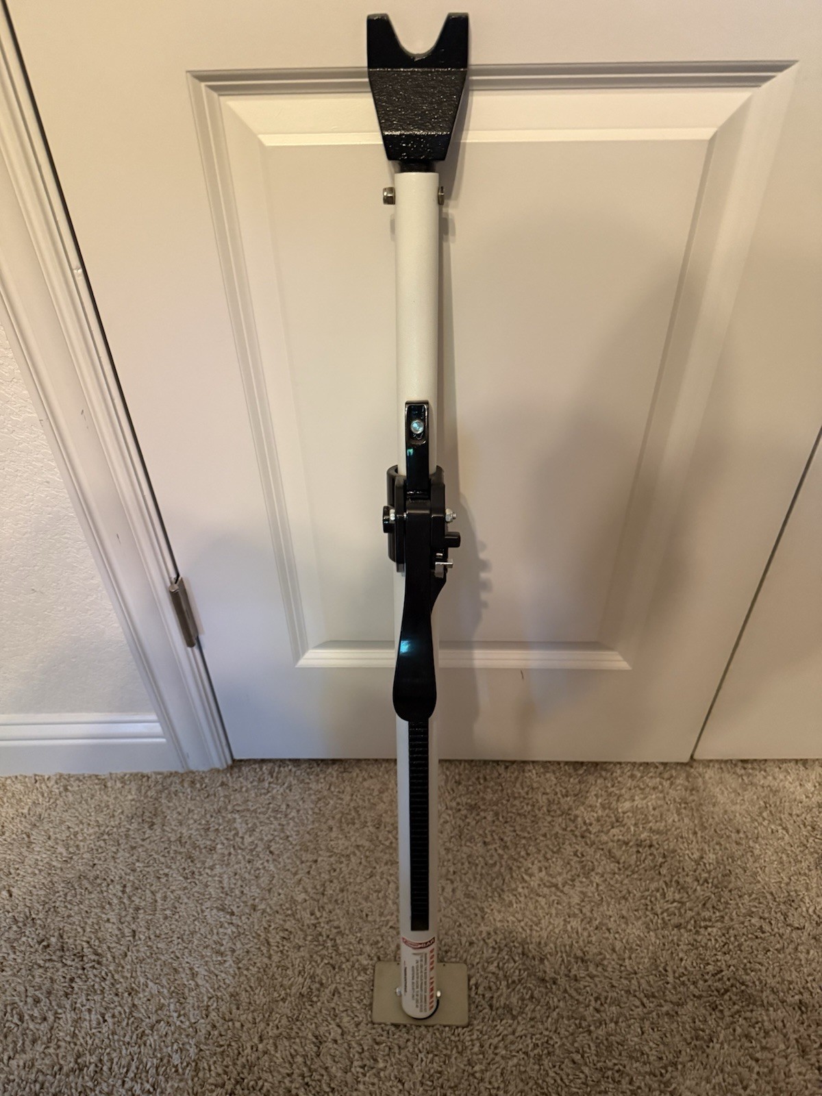 Buddy Bar Door Jammer Home Security Door Bar 2,560 Lbs Of Force Stops Intruders