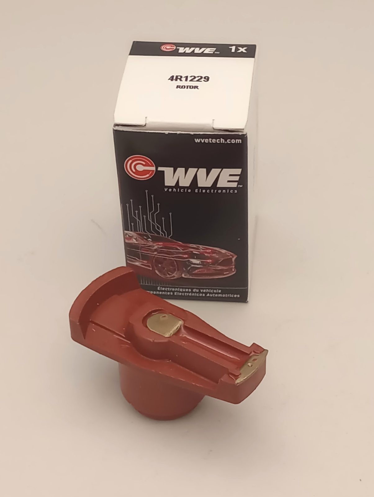 WVE 4R1229 Distributor Rotor E495A 1737986 1234332421 GB360