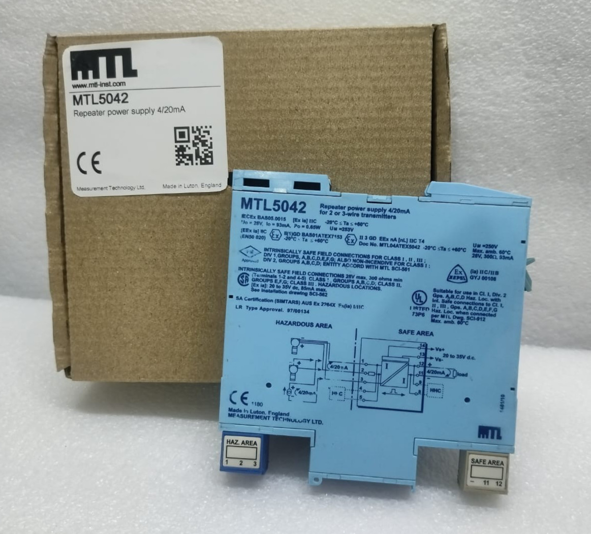 MTL MTL5042 SHUNT-DIODE SAFTY BARRIER