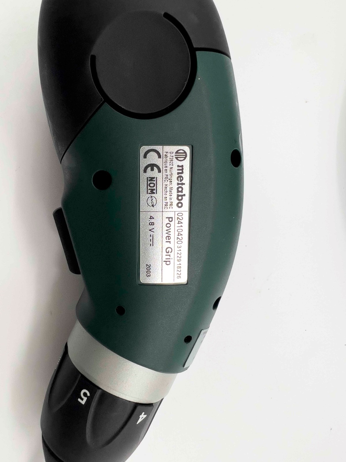 Metabo 06-02410-6 4.6v driver & flashlight