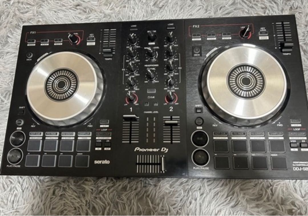Pioneer DJ DDJ-SB3 2-Deck Serato DJ Controller Black Tested Japan Used F/S