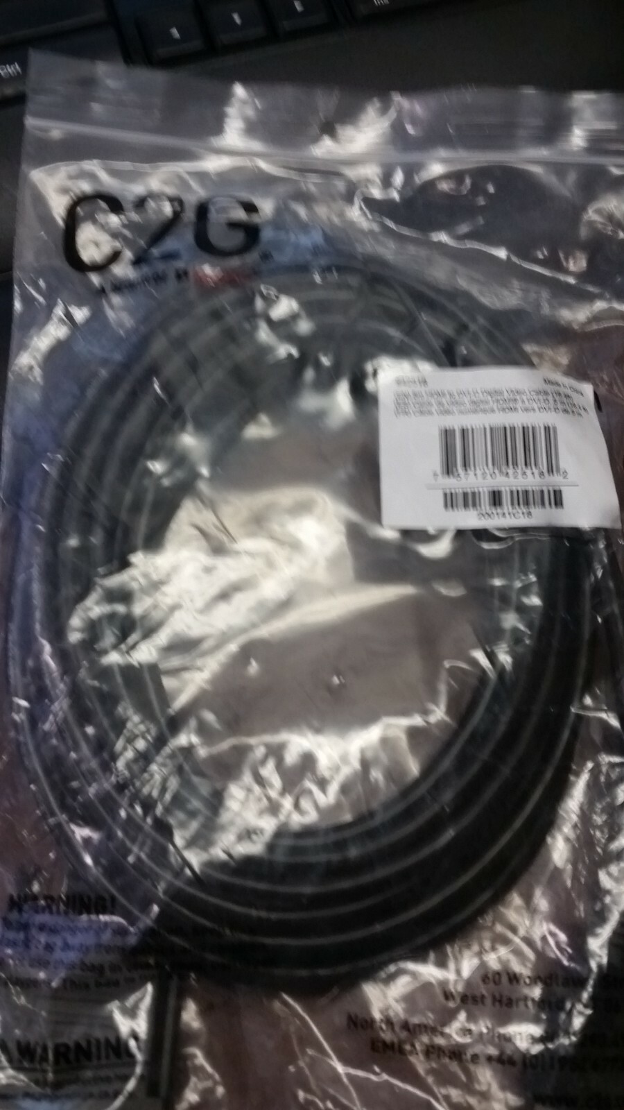 C2G 42518 5m HDMI to DVI-D Digital Video Cable 16ft