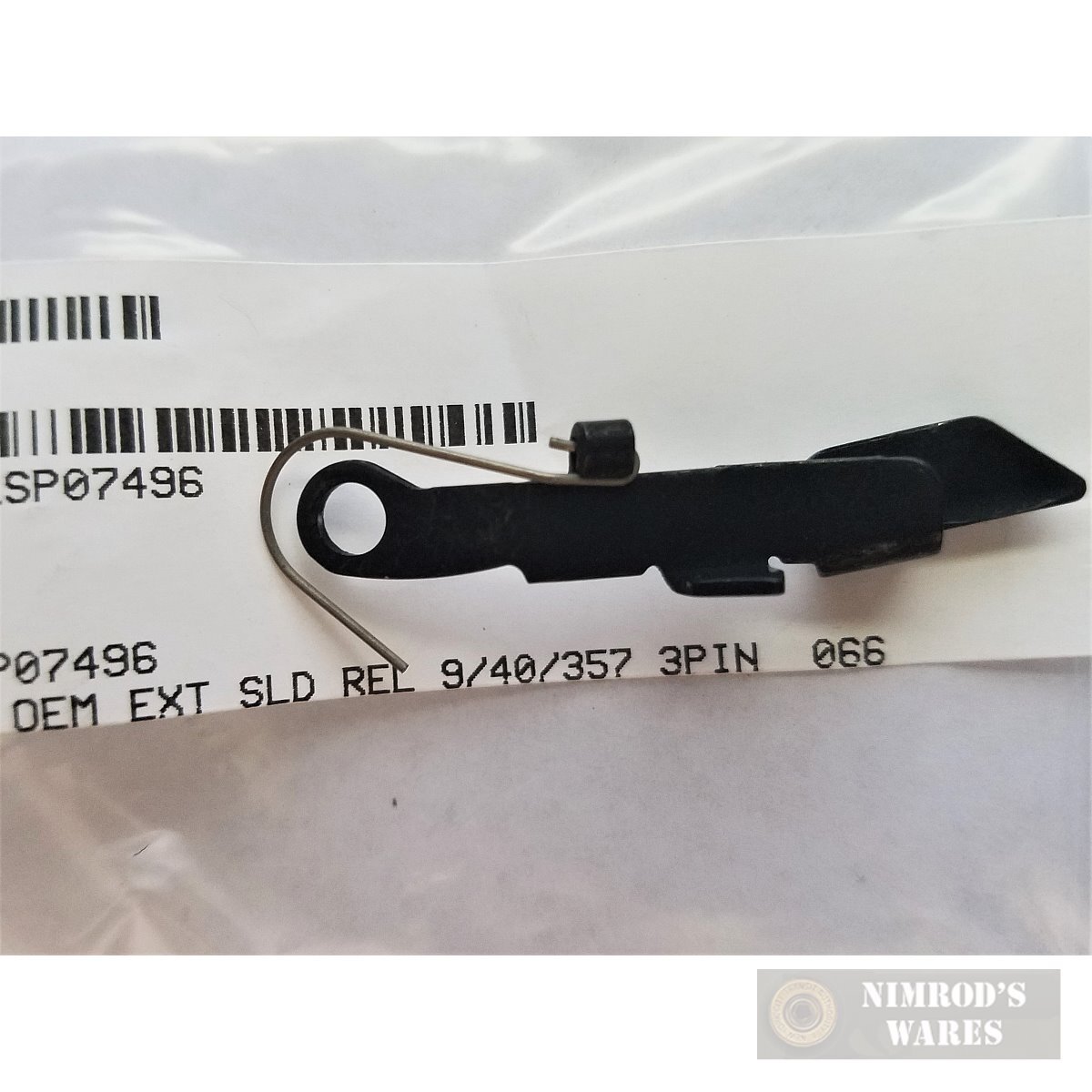 GLOCK Extended SLIDE RELEASE Glock 9 40 357SIG 3-pin SP07496 OEM FAST SHIP