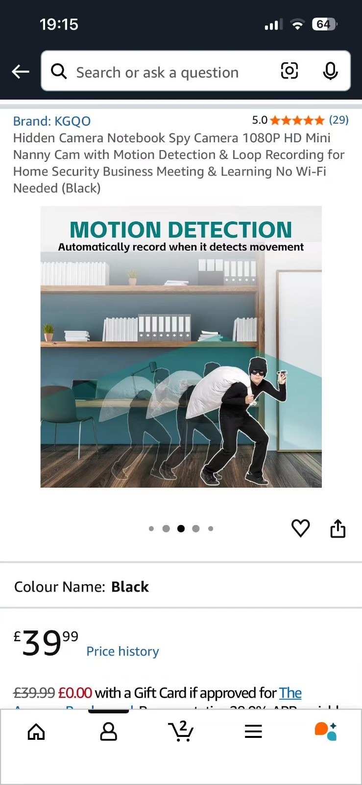 HD mini camera