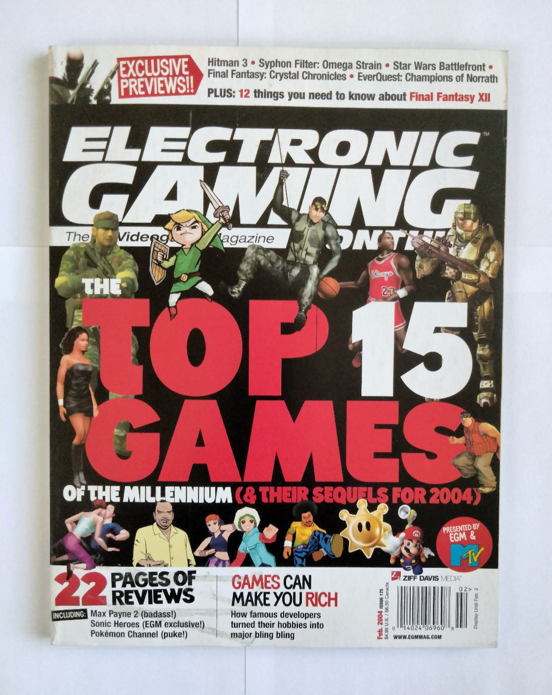 Electronic Gaming Monthly February 2004 Issue 175