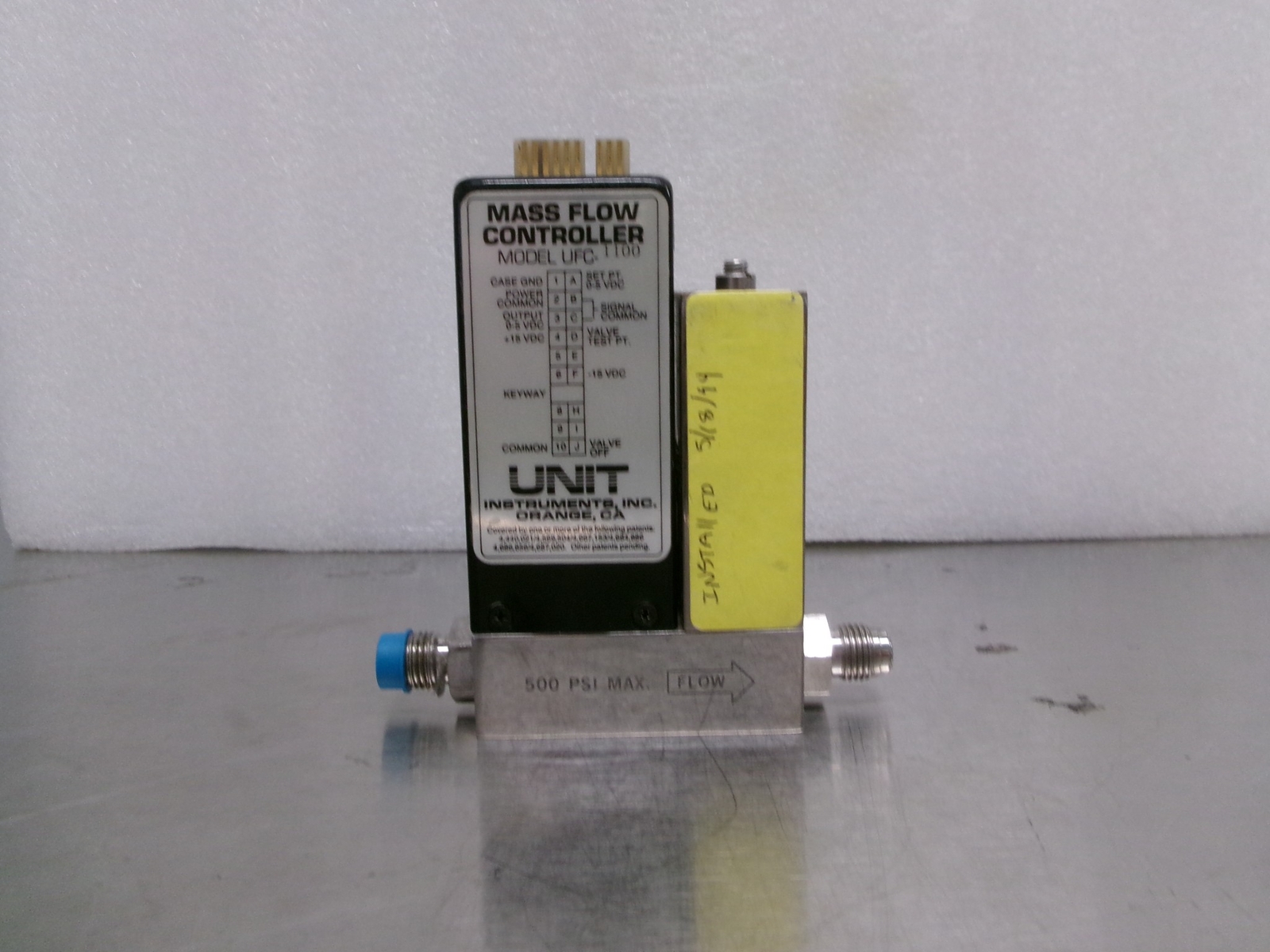 Unit, UFC-1100, Range 5000 sccm, Gas N2, Used