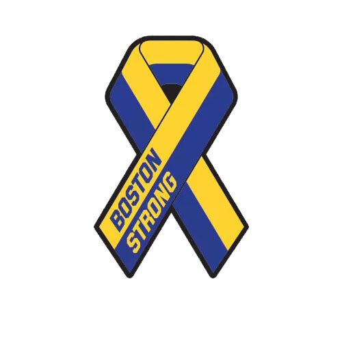 Boston Strong Ribbon Sticker Decal