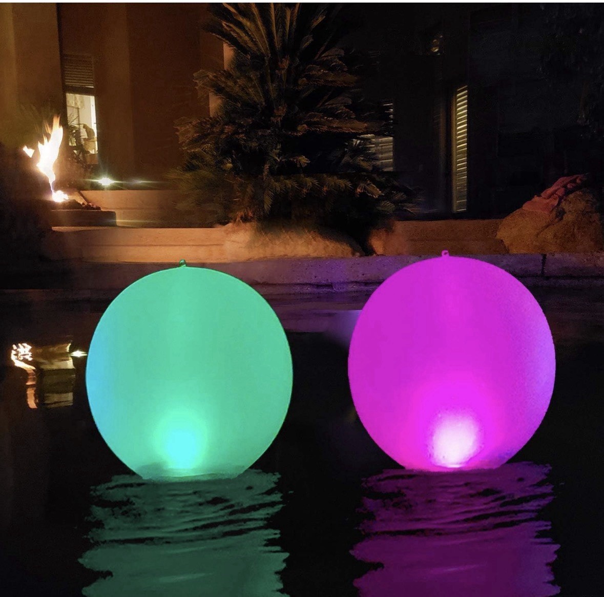 Solar Powered Glow Globe