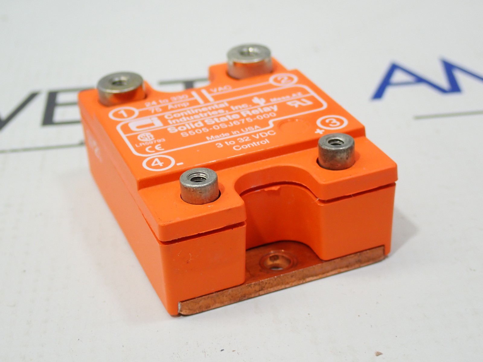 Continental Industries S505-0SJ675-000 Solid State relay
