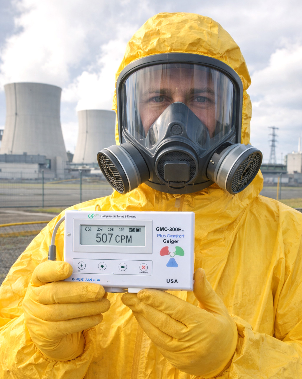 GQ GMC-300 Plus Nuclear Radiation Detector Data logger Beta Gamma Geiger Counter