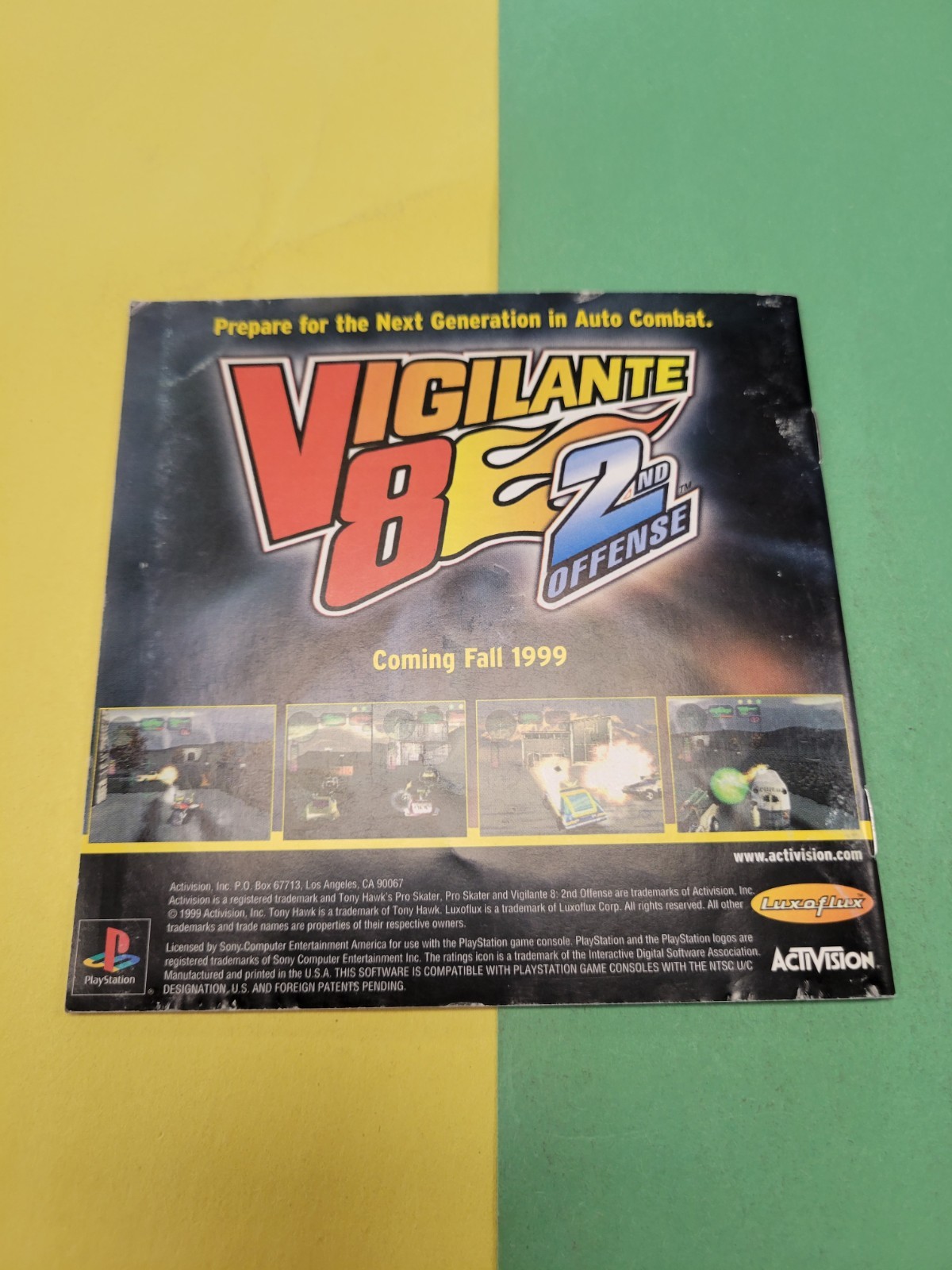 Tony Hawk (Greatest Hits) | PS1 | Manual Only