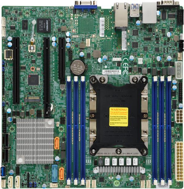 1 pc. NEW X11SPM-F 3647 C621 MATX small board server motherboard