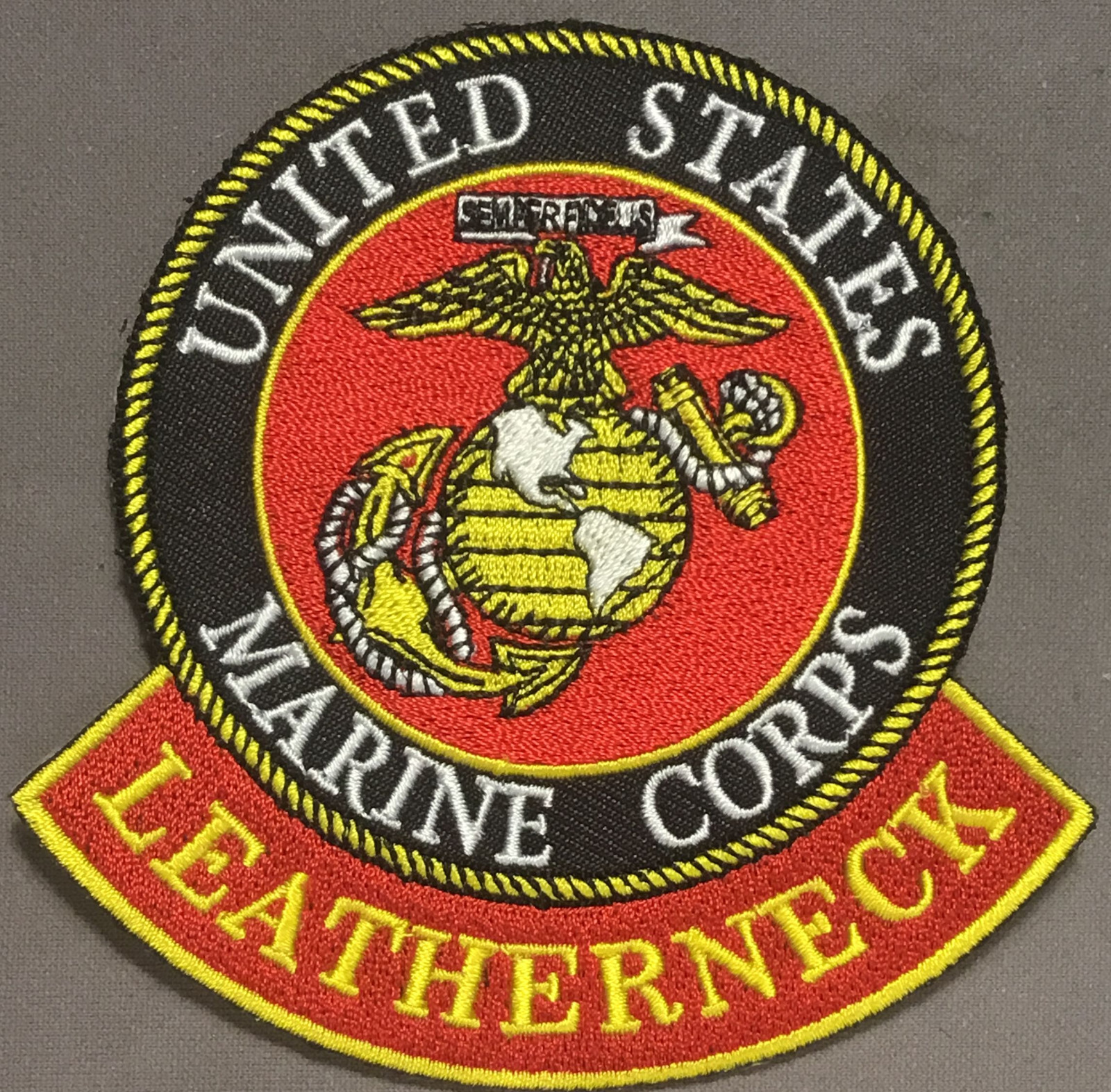 USMC United States Marine Corps Leatherneck licensed patch