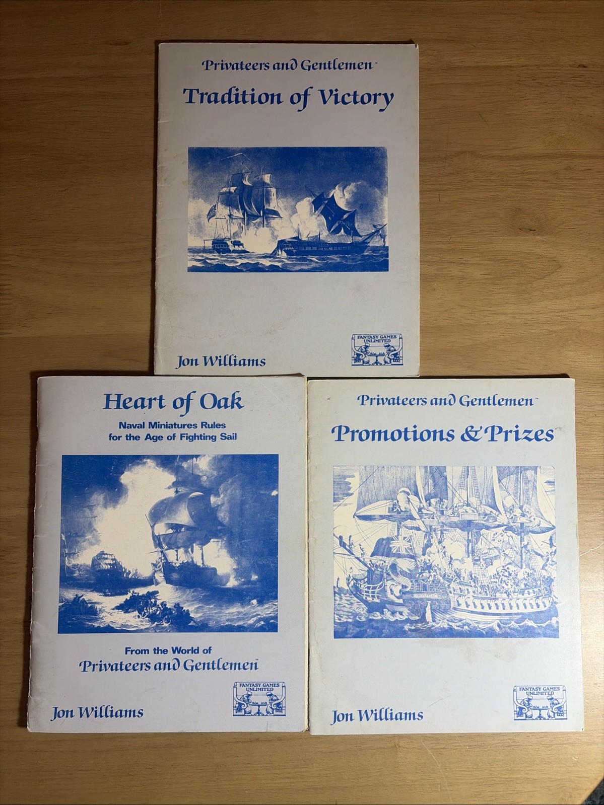 Privateers & Gentlemen Lot Jon Williams FGU Heart of Oak Tradition Victory RPG