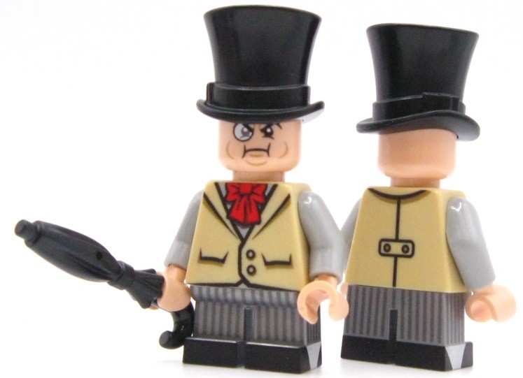 Custom Batman Animated Series Penguin Printed on LEGO® parts