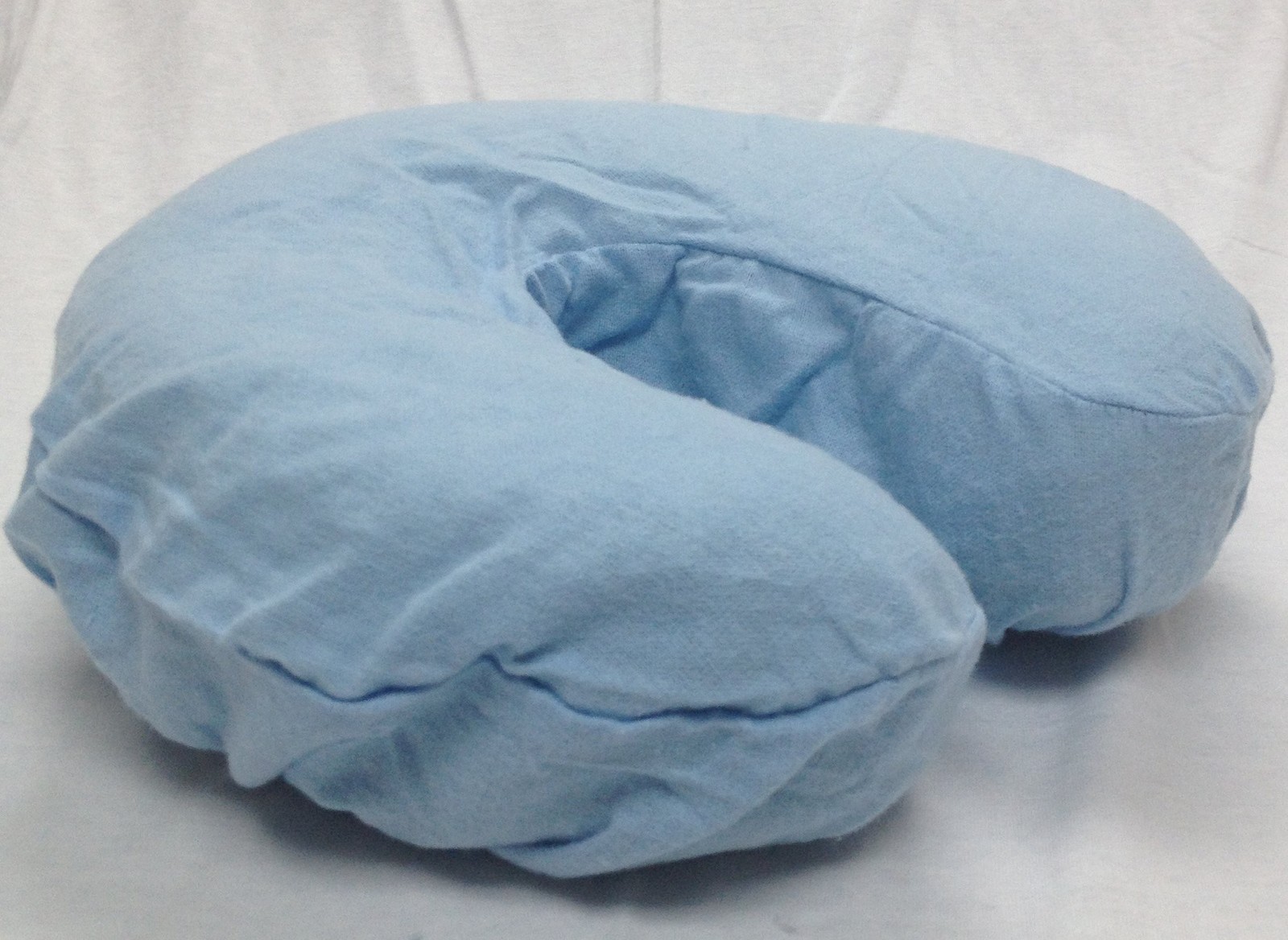 Deluxe Flannel Massage Face Rest Cover Cozies, Includes 4pcs (Blue)