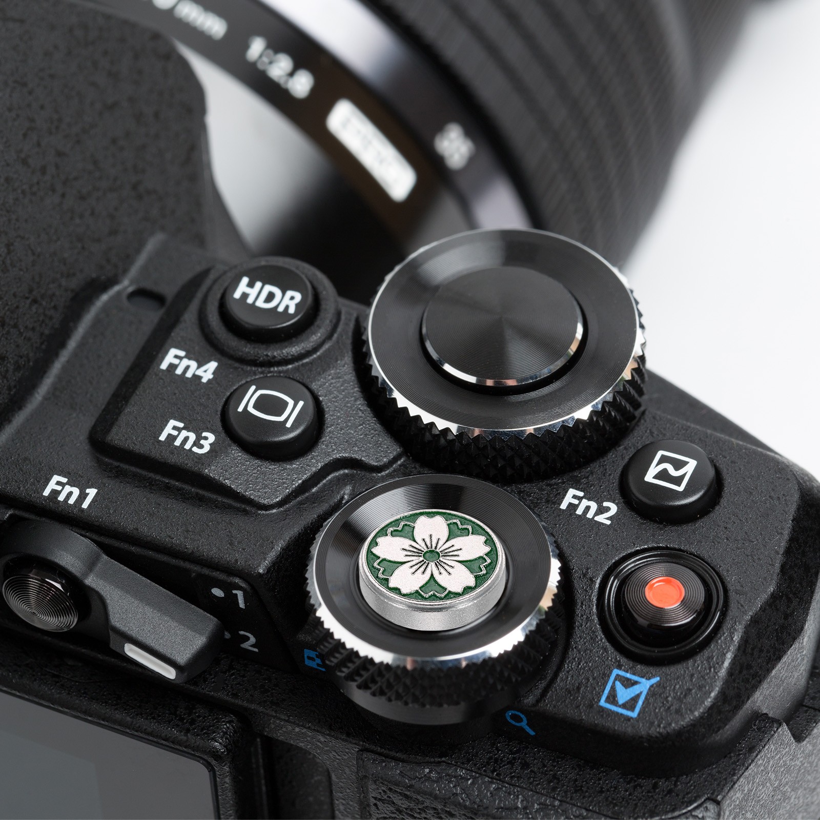 Shutter Button (Red) Camera Soft Release Button Adhesive, for Fuji