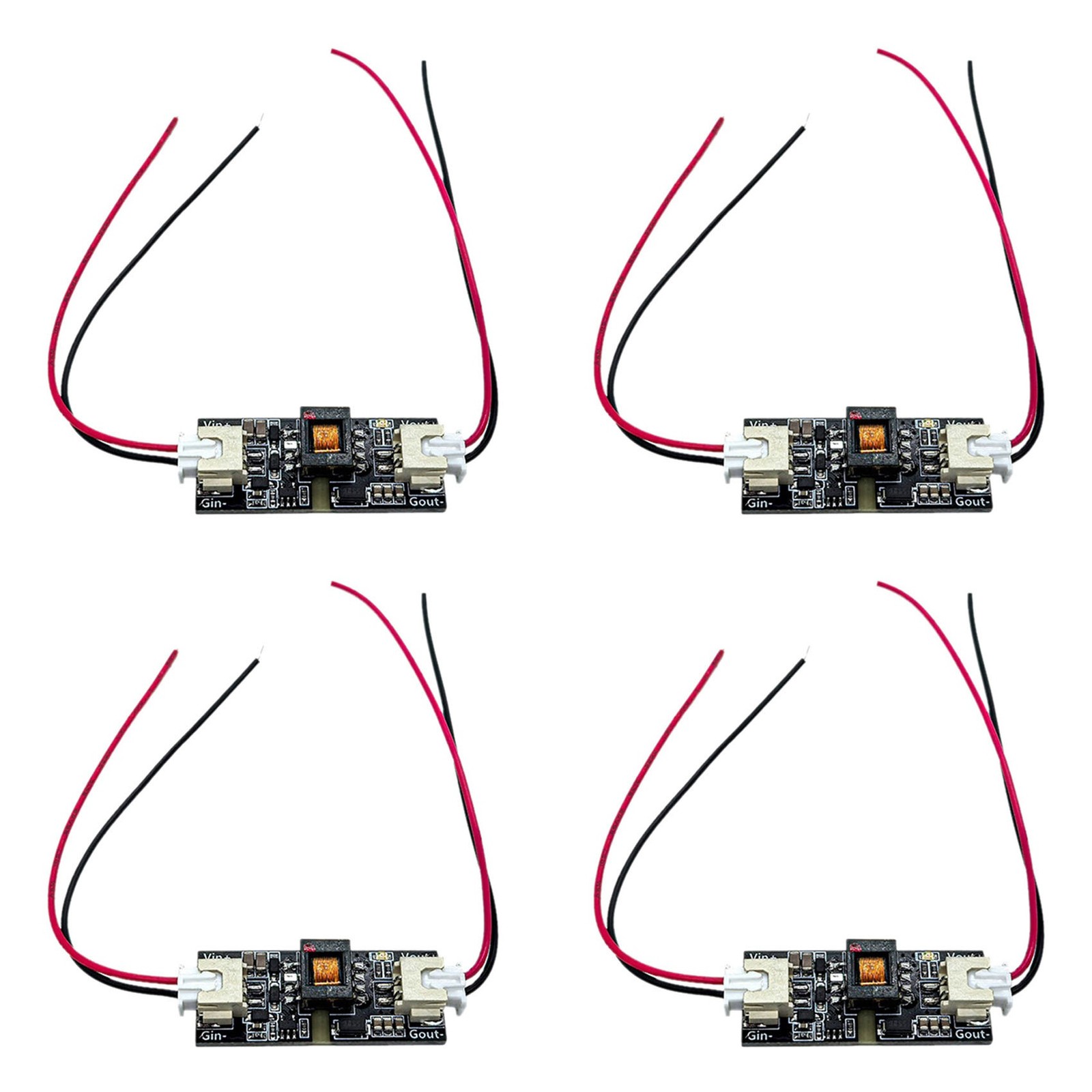 4X 5W DC-DC Isolated Power Module with XH2.54 Lead Wires, Wide Spa6878