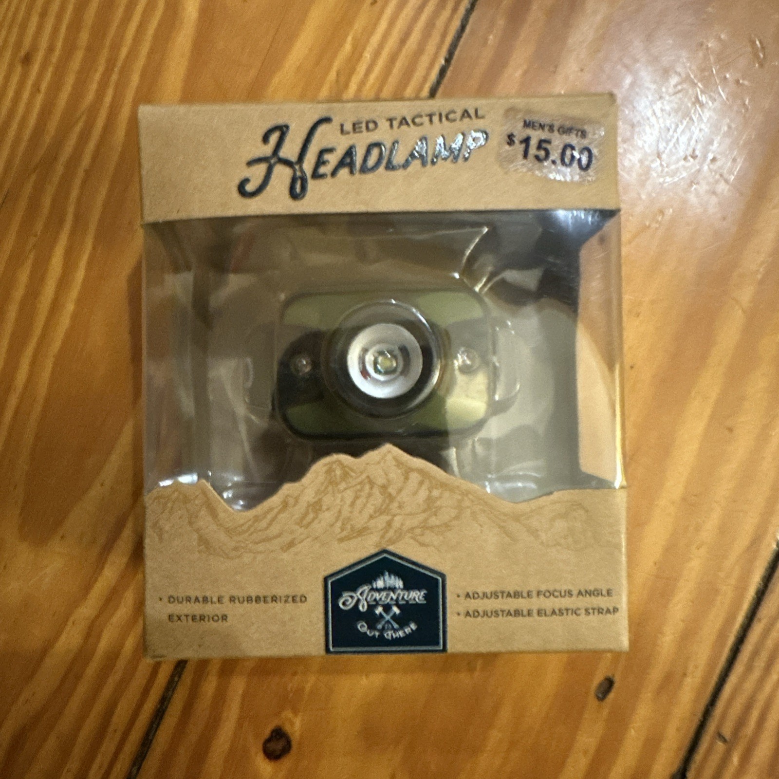 Adventure is Out There:   LED HEADLAMP/Wearable/Adjustable/Headband     (NEW)
