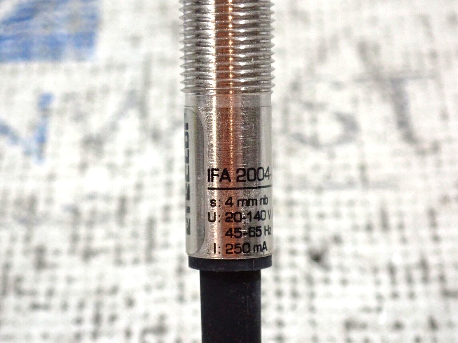 IFM Efector IFA 2004-ABOW/IF0225 Inductive Sensor