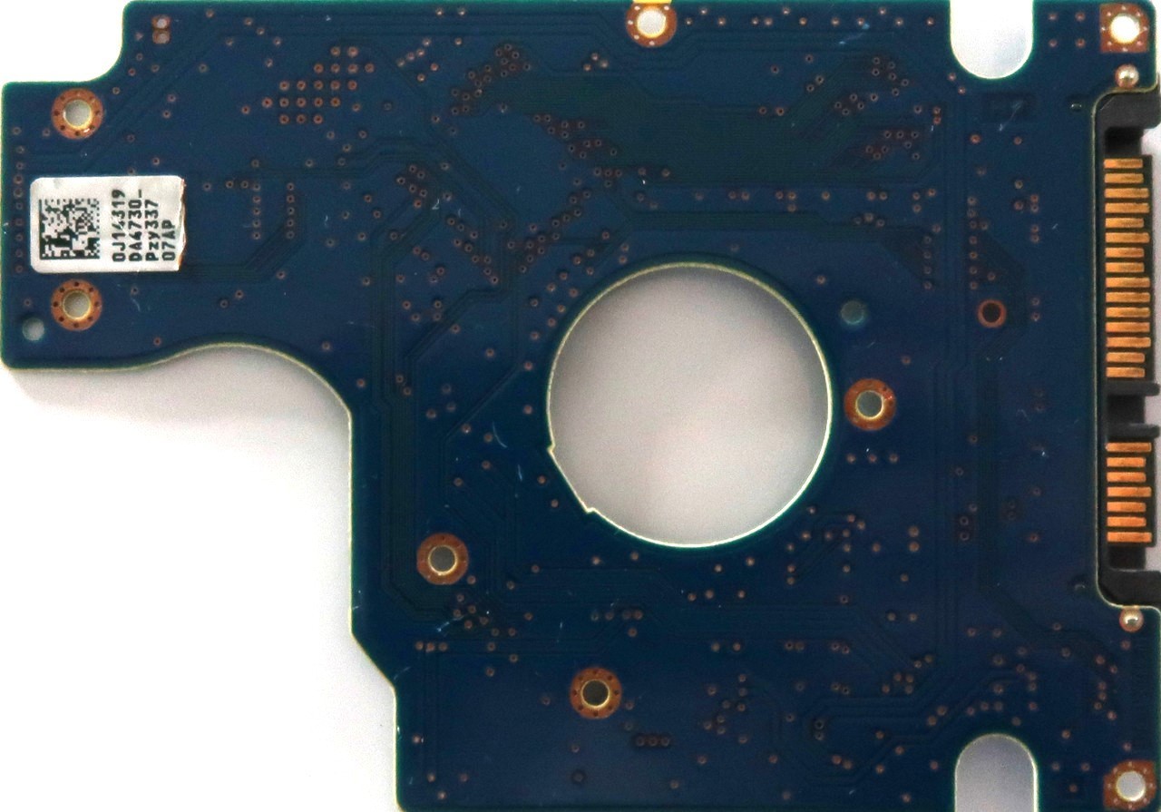 Hitachi HTS727550A9E364 PN:0J18801 MLC:DA4268 (0J14319 DA4730_) 500gb Sata PCB