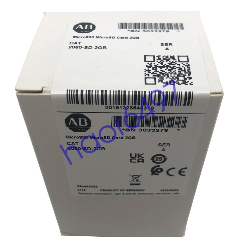 NEW! IN BOX AB 2080-SD-2GB Micro800 MicroSD Card 2GB 2080SD2GB