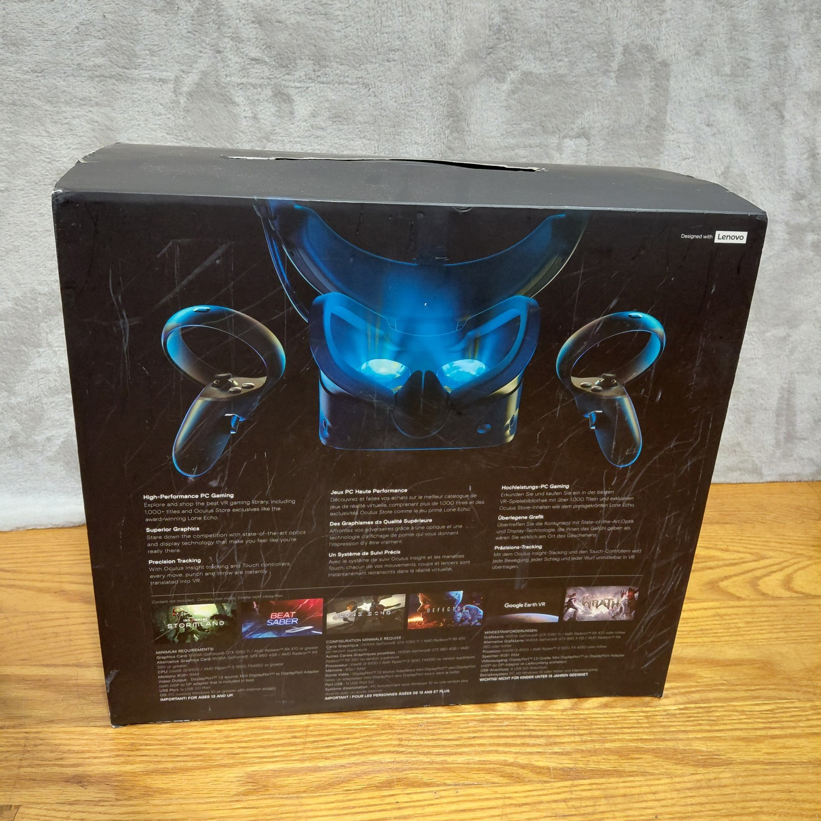 Meta Oculus Rift S VR Set w/ Controllers In Box Original Oculus