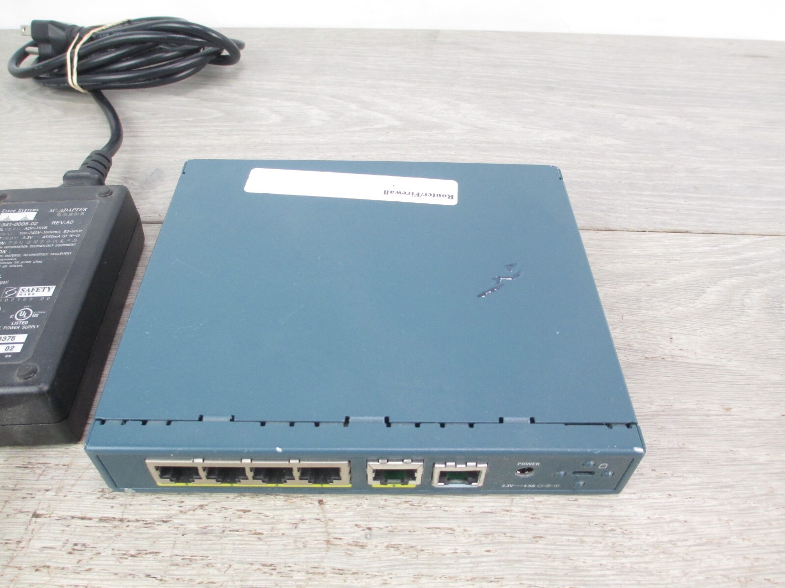 Cisco Pix 501 Firewall With Power Supply Tested ready