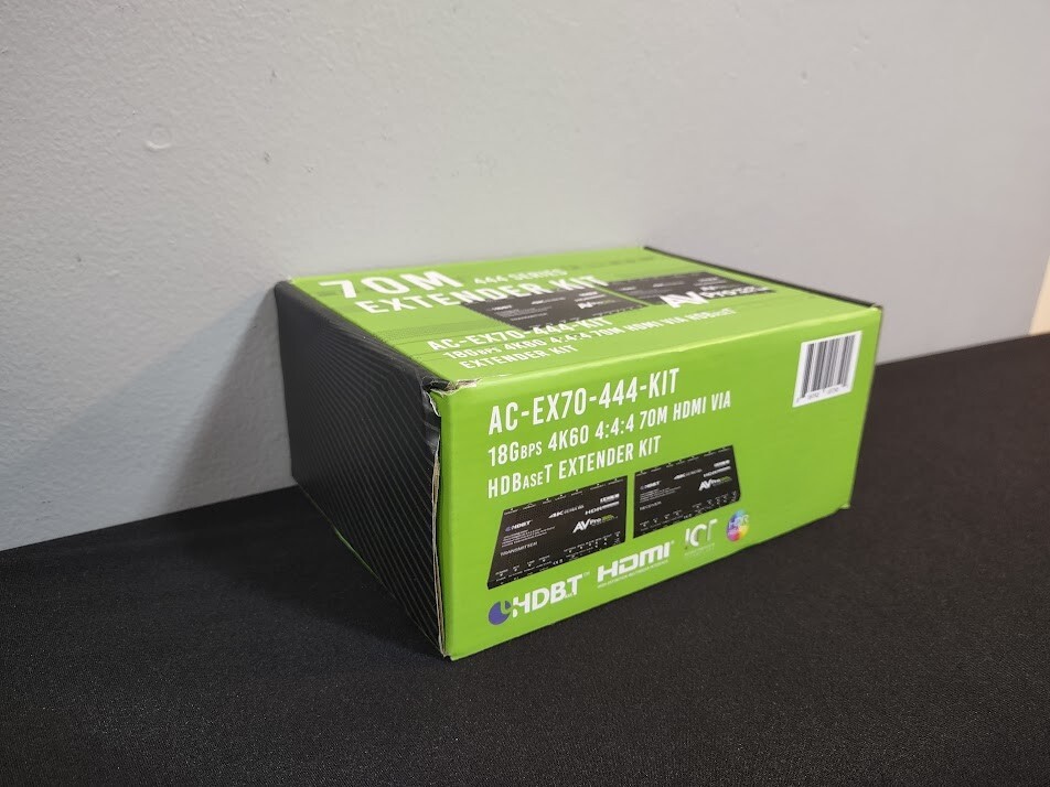 [BOX ONLY] AVPro Edge AC-EX70-444-KIT Case - 4K60 4x4x4 HDR HDBaseT Extender Kit