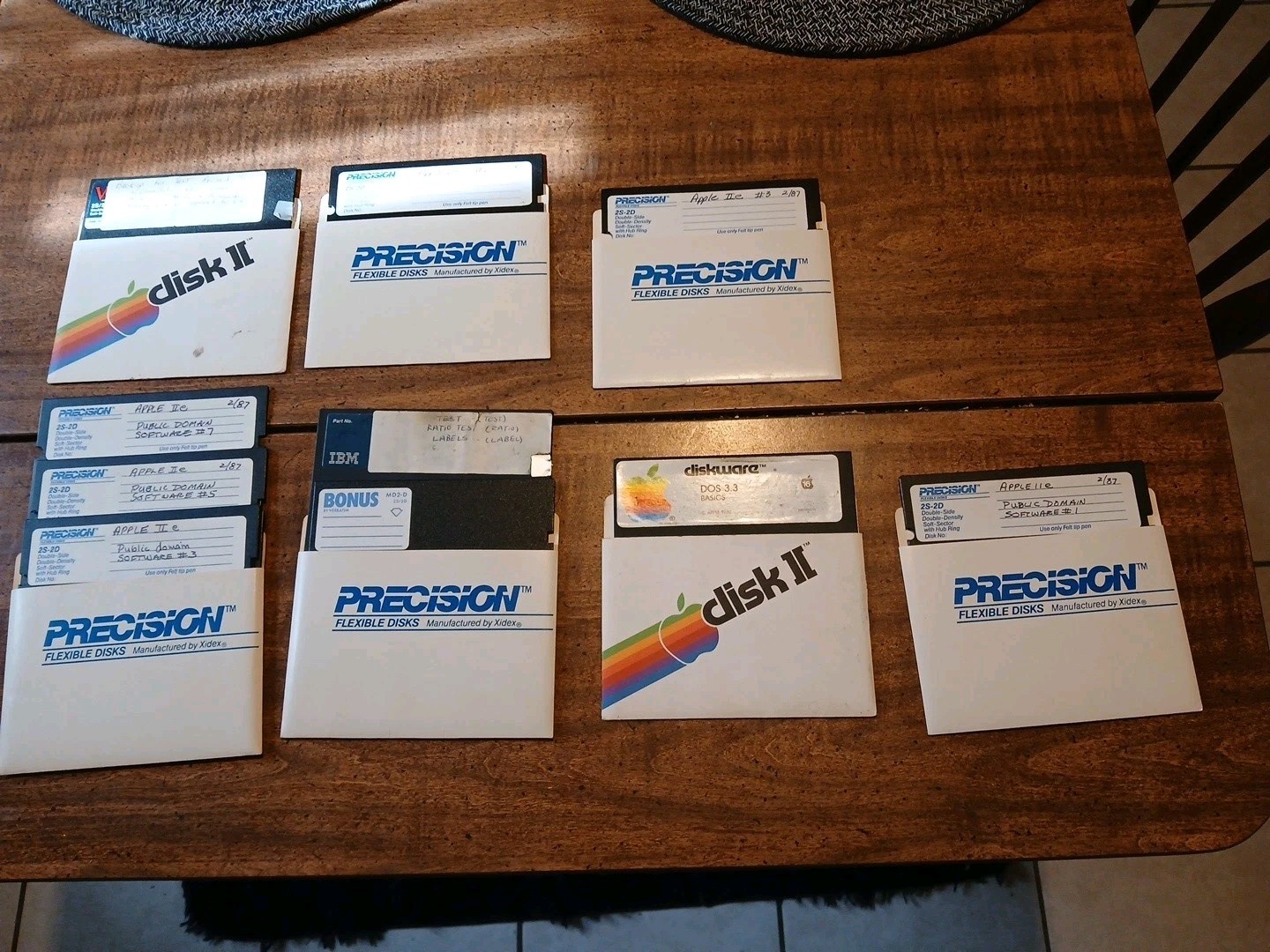 DOS 3.3 BASICS for Apple II by Apple Computer 1980/ Other Various Disks Untested