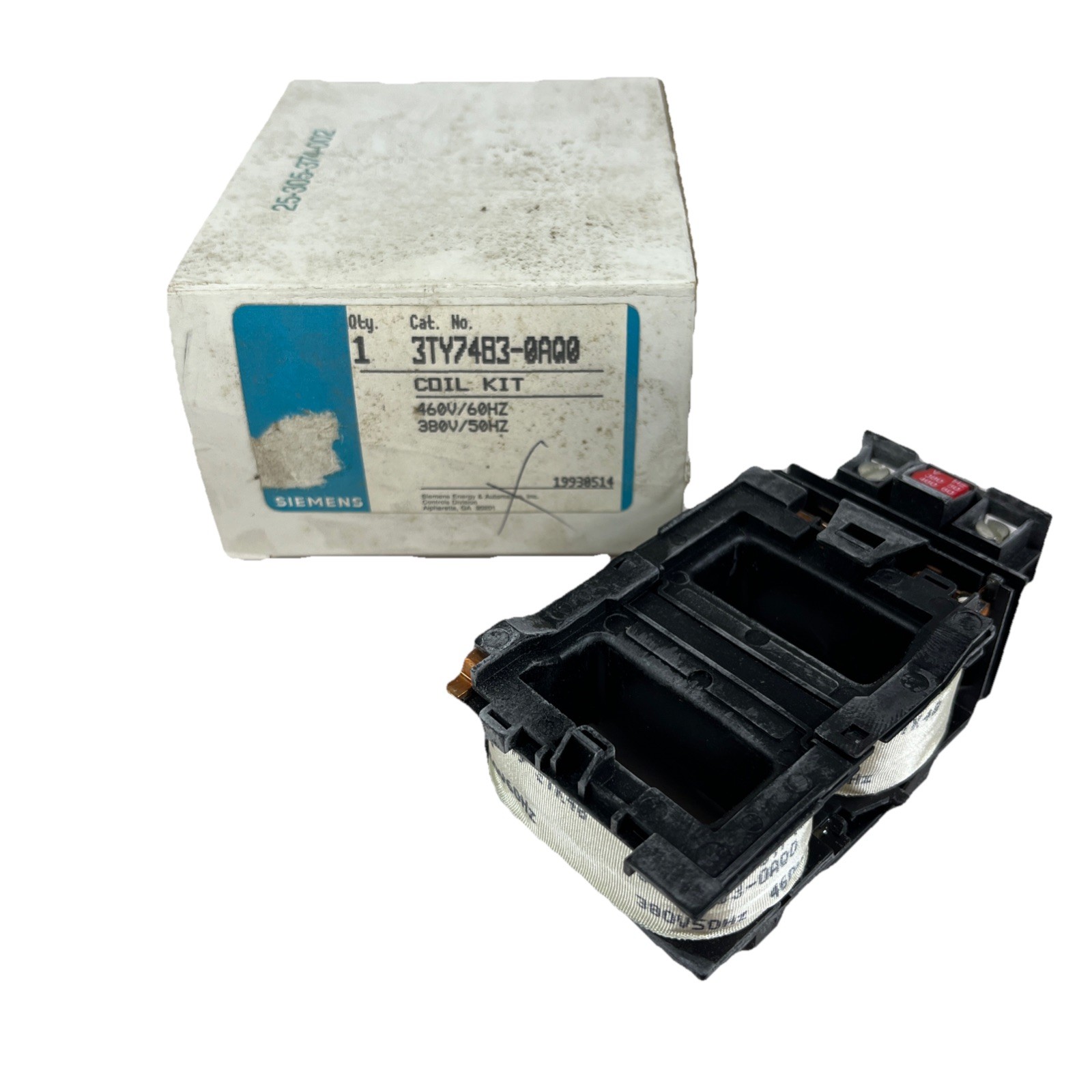 SIEMENS 3TY7483-0AQ0 COIL KIT 460 VOLTS 60 HERTZ 380 VOLTS 50 HERTZ