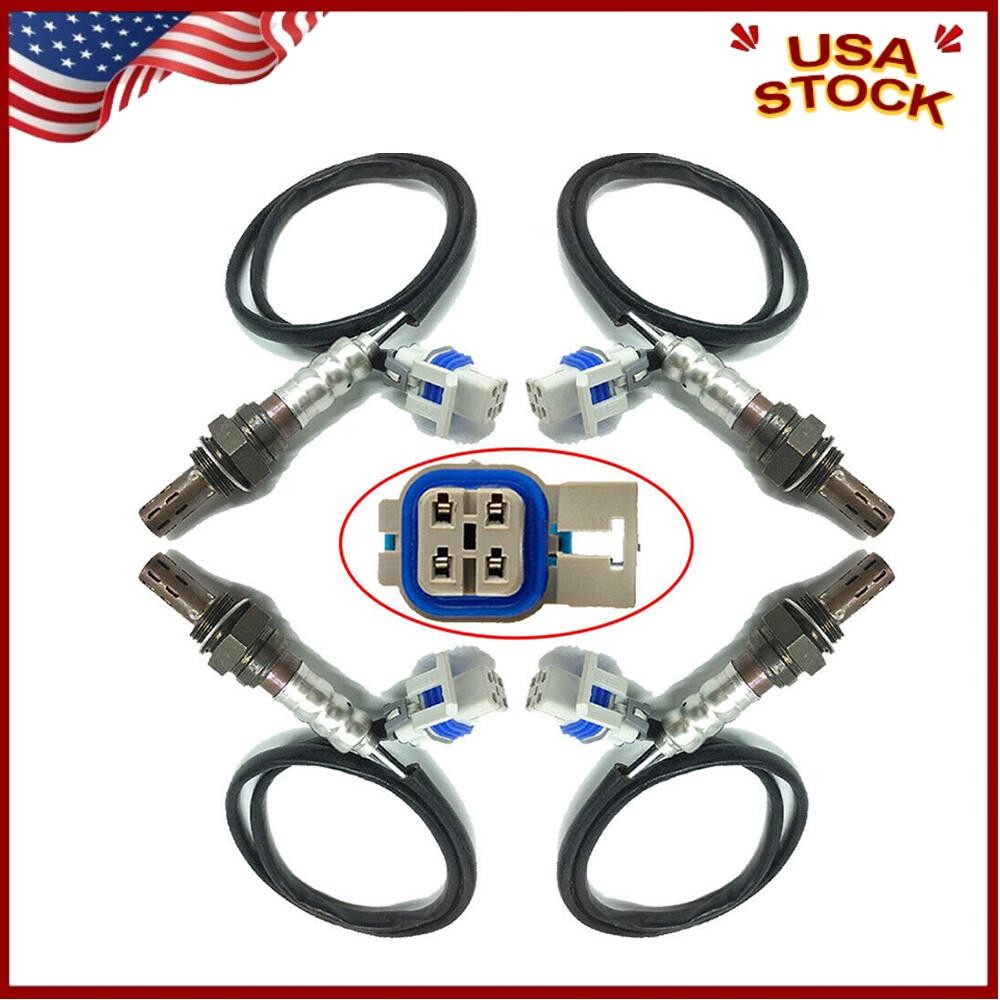 4pcs Oxygen Sensor for 03-06 Chevrolet Silverado 1500 4.3L 4.8L 2003 Tahoe 4.8L