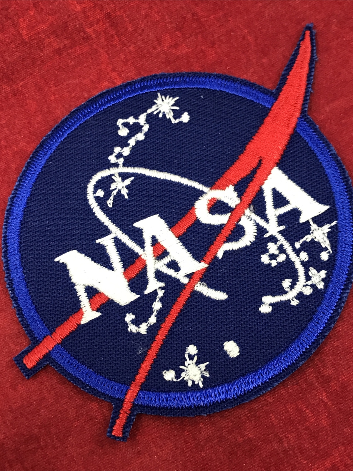 Authentic NASA Space Program Embroidered Vector Emblem 3" Patch Collector item