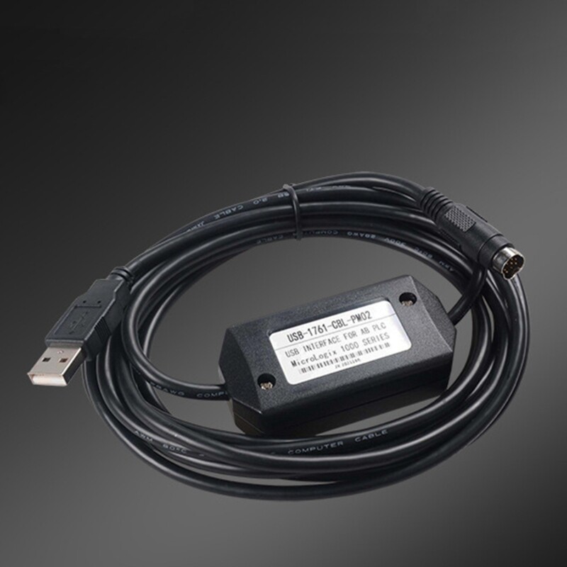 Suitable for Micrologix 1000/1200/1500 Series PLC Programming Cable Data