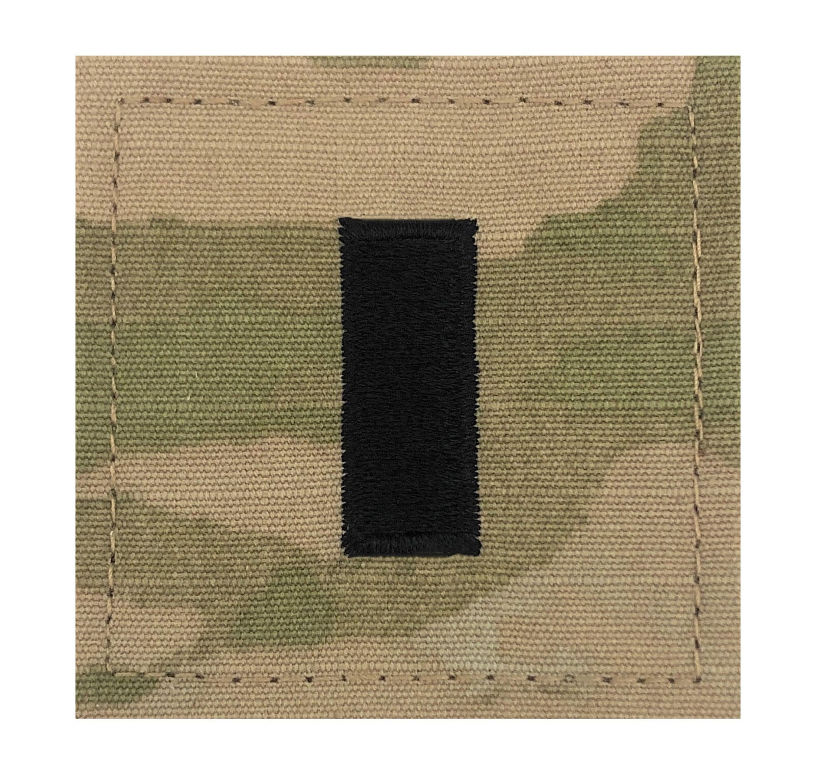 Air Force First Lieutenant OCP 2x2 Rank With Hook Fastener-Veteran Owned