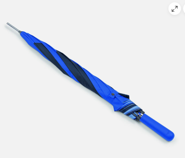 NEW GENIONE MINI LOGO WALKING STICK UMBRELLA in BRIGHT BLUE 80235B320F5